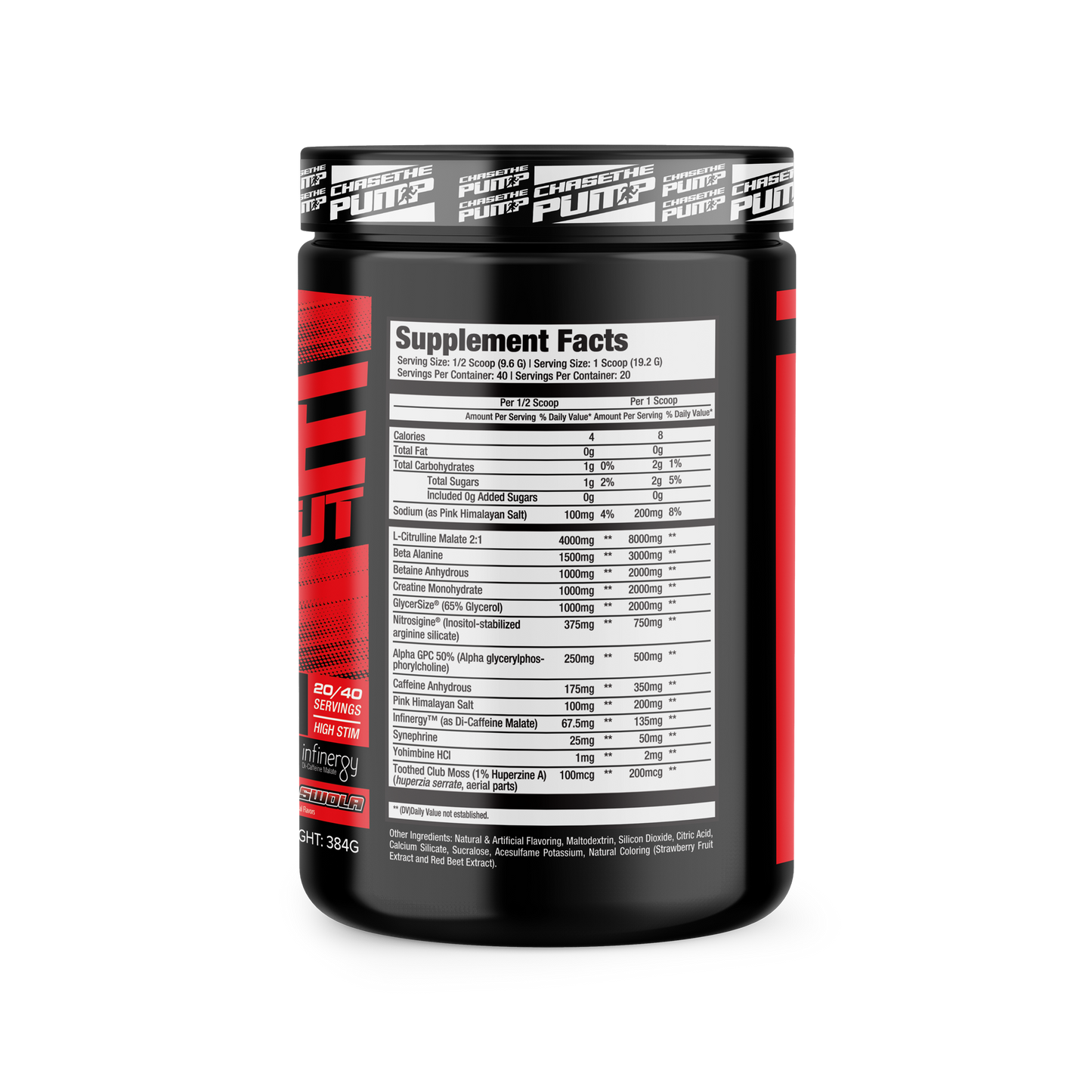 Chase the Pump Pre-Workout